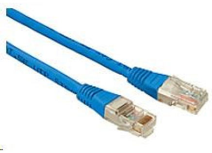 Solarix Patch kabel CAT5E UTP PVC 0,5m modrý non-snag-proof C5E-155BU-0,5MB