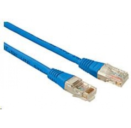 Solarix Patch kabel CAT5E UTP PVC 0,5m modrý non-snag-proof C5E-155BU-0,5MB