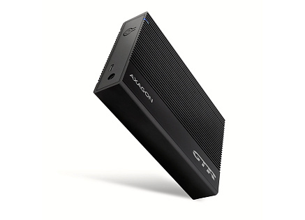 AXAGON EE35-GTR, USB-C 5Gbps - SATA 6G 3.5" RIBBED box, černý AXAGON EE35-GTR, USB-C 5Gbps - SATA 6G 3.5" RIBBED box, černý
