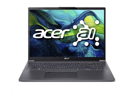 ACER NTB Aspire 16 (A16-71M-56X9),Ultra 5 125H,16" 1920x1200,16GB,512GB SSD,Arc,Linux,Steel Gray