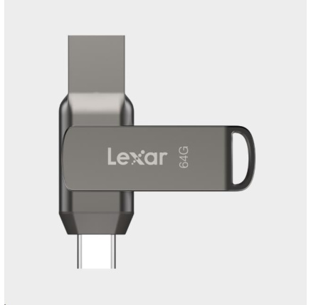 Lexar JumpDrive Dual Drive D400 Type-C/Type-C & Type-A, up to 130MB/s read (USB 3.1) 64GB