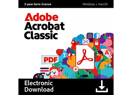 Acrobat Pro 2024 (Classic) for ENT MP ML (+CZ) Commercial Term License (Set up as 36 month) 1 User, Level 1, 1-9 Acrobat Pro 2024 (Classic) for ENT MP ML (+CZ) Commercial Term License (Set up as 36 month) 1 User, Level 1, 1-9