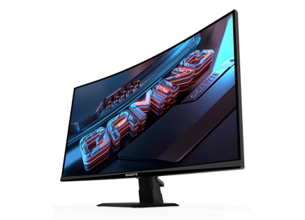 GIGABYTE LCD - 27" Gaming monitor GS27QCA, Prohnutý VA 1500R, 2560x1440 QHD, 180Hz, 5000:1, 250cd/m2, 1ms, 2xHDMI, 1xDP GIGABYTE LCD - 27" Gaming monitor GS27QCA, Prohnutý VA 1500R, 2560x1440 QHD, 180Hz, 5000:1, 250cd/m2, 1ms, 2xHDMI, 1xDP