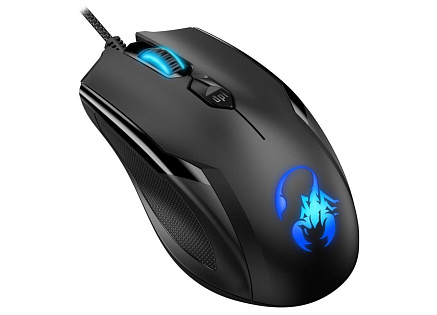 GENIUS myš GX GAMING AMMOX X1 600, drátová, 3200 dpi, RGB podsvícení, USB, černá