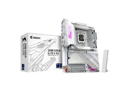 GIGABYTE MB Sc LGA1851 Z890 A ELITE X ICE, Intel Z890, 4xDDR5, 1xHDMI, 1xThunderbolt, WiFi