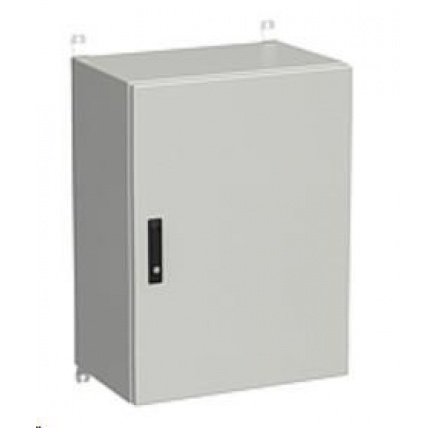 Solarix rozvaděč nástěnný venkovní LC-20 18U 600x500mm, dveře plech, LC-20-18U-65-22-G