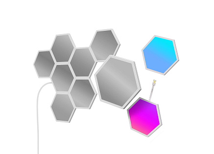 Govee RGBIC Glide Hexa světelné panely rozšíření 2ks Govee RGBIC Glide Hexa světelné panely rozšíření 2ks