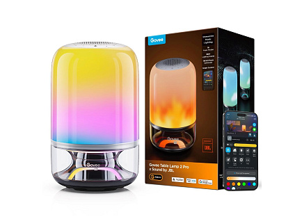 Govee Table Lamp 2 RGBW Akumulátorová lampa s reproduktorem - zvuk od JBL Govee Table Lamp 2 RGBW Akumulátorová lampa s reproduktorem - zvuk od JBL