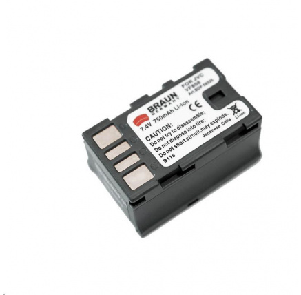 Braun akumulátor JVC BN-VF823, 2190mAh Braun akumulátor JVC BN-VF823, 2190mAh
