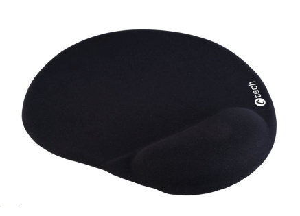 C-TECH Podložka pod myš gelová MPG-03, černá, 240x220mm