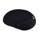 C-TECH Podložka pod myš gelová MPG-03, černá, 240x220mm
