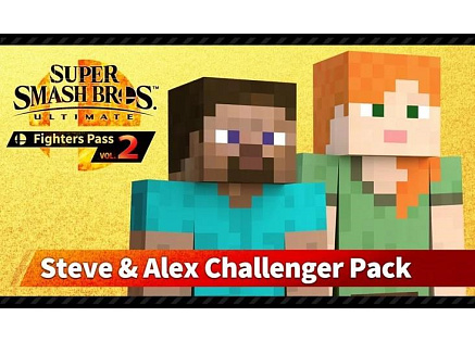 Super Smash Bros. Ultimate: Steve & Alex Challenger Pack (Switch) DIGITAL Super Smash Bros. Ultimate: Steve & Alex Challenger Pack (Switch) DIGITAL