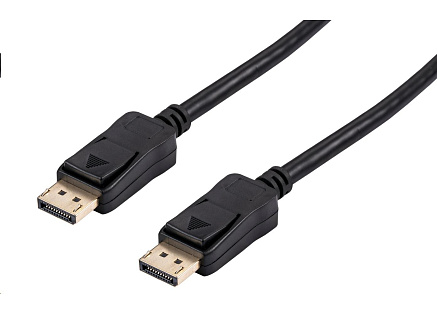 C-TECH kabel DisplayPort 1.4, 8k@60Hz, M/M, 2m C-TECH kabel DisplayPort 1.4, 8k@60Hz, M/M, 2m