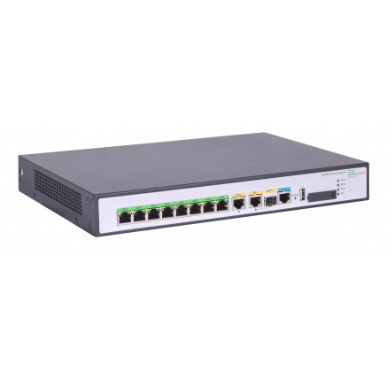 HPE FlexNetwork MSR958 1GbE and Combo 2GbE WAN 8GbE LAN PoE Router HPE FlexNetwork MSR958 1GbE and Combo 2GbE WAN 8GbE LAN PoE Router