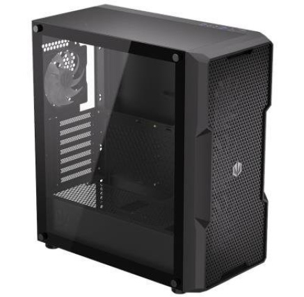 ENDORFY Case Regnum 400 ARGB, Průhledná bočnice, ATX, 4x120mm, černá