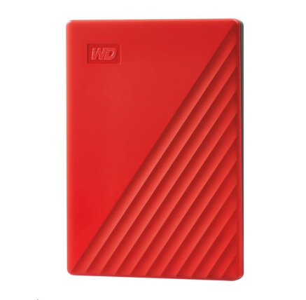 BAZAR - WD My Passport Portable 2TB, Externí HDD, USB 3.0, červená (Bez příšlušenství) BAZAR - WD My Passport Portable 2TB, Externí HDD, USB 3.0, červená (Bez příšlušenství)