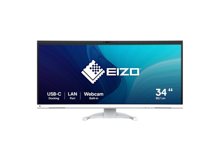 EIZO MT 34" EV3450XC-WT FlexScan, IPS, 3840x1440, 300nit, 1000:1, 5ms, USB-C, DisplayPort, USB, HDMI, Repro, Bílý