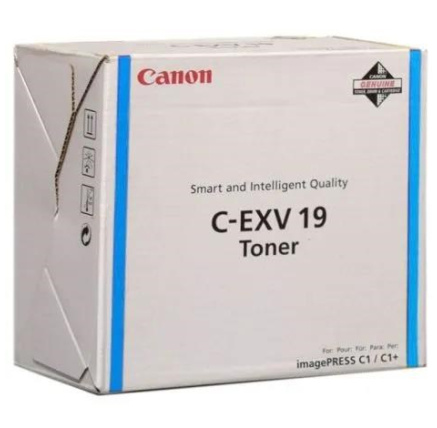 Canon Toner C-EXV 19 cyan (Imagepress C1/C1+) Canon Toner C-EXV 19 cyan (Imagepress C1/C1+)