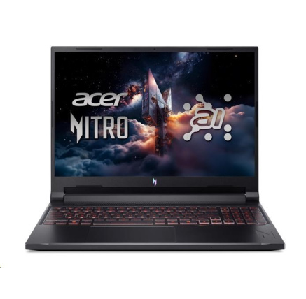 ACER NTB Nitro V 16 AI (ANV16-42-R9T7),R7-260,16"WUXGA,16GB,1TB SSD,RTX 5070,Linux,Black