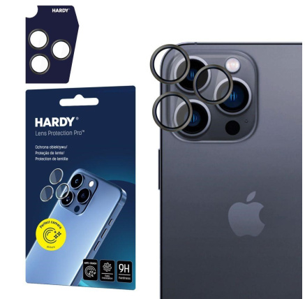 3mk Hardy Lens Protection Pro pro iPhone 16 Pro /16 Pro Max Titanium Grey 3mk Hardy Lens Protection Pro pro iPhone 16 Pro /16 Pro Max Titanium Grey