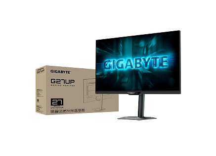 GIGABYTE LCD - 27" Gaming monitor G27UP, SS IPS, 3840 x 2160 UHD, 160Hz, 1000:1, 400cd/m2, 1ms, 2xHDMI, 1xDP