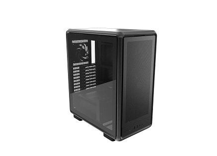 Cooler Master case MasterFrame 500 Mesh Black, Průhledná bočnice, ATX, 2x 200mm Fan, 1x 120mm Fan, Černá