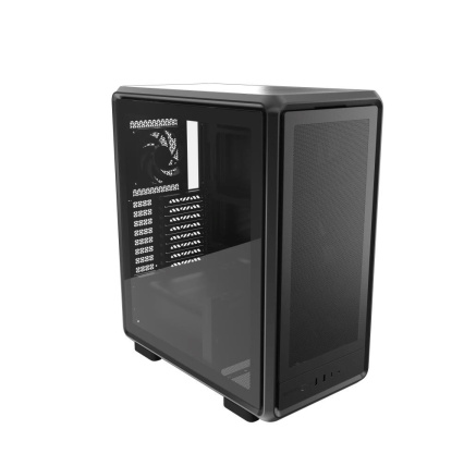 Cooler Master case MasterFrame 500 Mesh Black, Průhledná bočnice, ATX, 2x 200mm Fan, 1x 120mm Fan, Černá