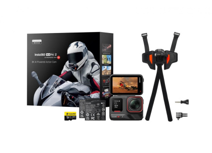 Insta360 Ace Pro 2 Motocyklový balíček akční kamera Insta360 Ace Pro 2 Motocyklový balíček akční kamera