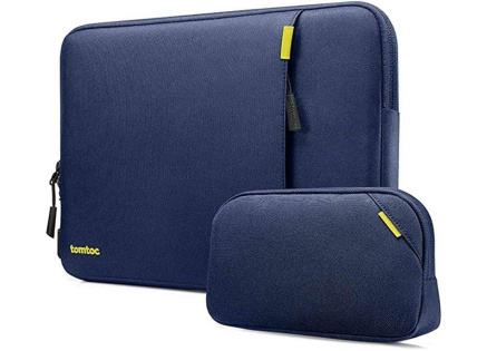 tomtoc Sleeve Kit - 16" MacBook Pro/ 15,3“ MacBook Air, námořní modrá
