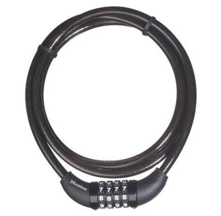 Master Lock 8119EURD Ocelové lanko Master Lock s integrovaným zámkem Master Lock 8119EURD Ocelové lanko Master Lock s integrovaným zámkem