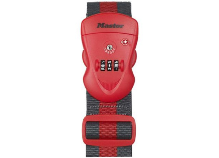 Master Lock Popruh na zavazadlo TSA kombinační  4702EURDRED