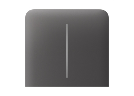 Ajax  SideButton (2-gang) vertical - Boční dvou tlačítko, vertikální instalace, šedá