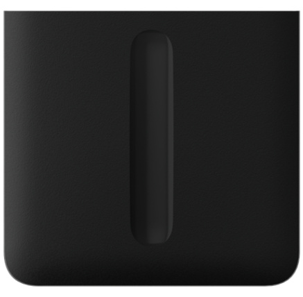 Ajax  SideButton (Dimmer) vertical - Boční kryt stmívatelného tlačítka, vertikální instalace, černá