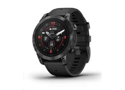 Garmin Epix Pro Sapphire 47 mm - Carbon Gray DLC titanium with black silicone band, EU Garmin Epix Pro Sapphire 47 mm - Carbon Gray DLC titanium with black silicone band, EU