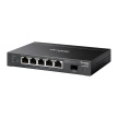 TP-Link OMADA switch SG2206MP (5xGbE,1xSFP,4xPoE+,63W,fanless)