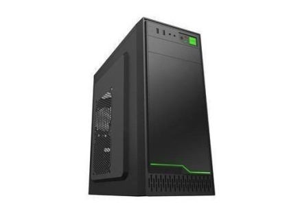 EUROCASE skříň ML N6-500B, Midi Tower, 1xUSB-C, 2xUSB 3.0, 2x audio, bez zdroje