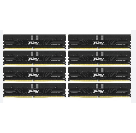 KINGSTON DIMM DDR5 128GB (Kit of 8) 5600MT/s CL36 FURY Renegade Pro ECC Reg PnP KINGSTON DIMM DDR5 128GB (Kit of 8) 5600MT/s CL36 FURY Renegade Pro ECC Reg PnP