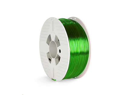 VERBATIM 3D Printer Filament PET-G 2.85mm, 123m, 1kg green transparent VERBATIM 3D Printer Filament PET-G 2.85mm, 123m, 1kg green transparent