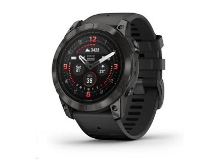 Garmin Epix PRO (Gen 2) Sapphire 51mm Carbon Gray DLC titanium / black band, EU