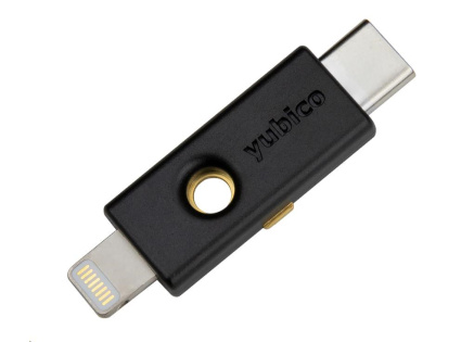 YubiKey 5Ci - USB-C + Lightning, klíč/token s vícefaktorovou autentizaci, podpora OpenPGP a Smart Card (2FA)
