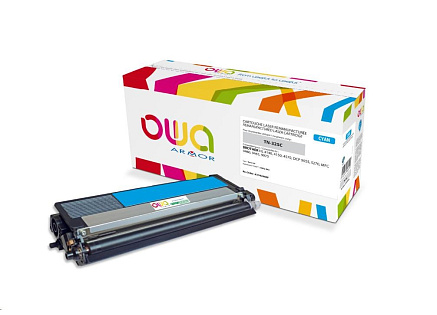 OWA Armor toner pro BROTHER HL 4140, 4150, 4570, MFC 9460 DCP 9055, 9270, 3500 Stran, TN325C, modrá/cyan (TN-325C) OWA Armor toner pro BROTHER HL 4140, 4150, 4570, MFC 9460 DCP 9055, 9270, 3500 Stran, TN325C, modrá/cyan (TN-325C)