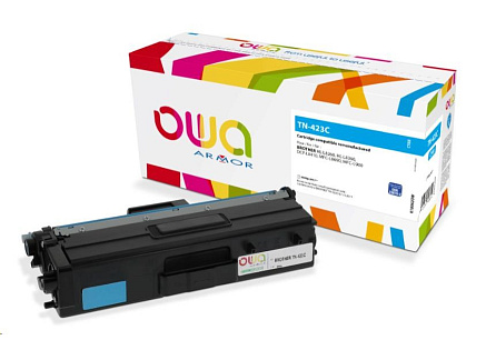 OWA Armor toner pro BROTHER HL-L 8260, 4.000 str., kom. s TN423C modrá/cyan