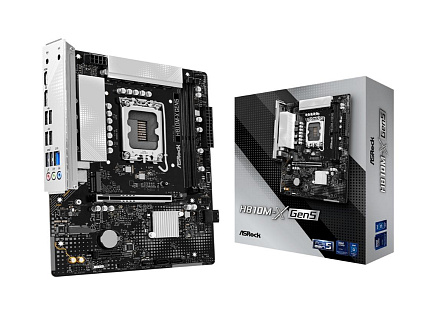 ASRock MB Sc LGA1851 H810M-X Gen5, Intel H810, 2xDDR5, 1xDP, 1xHDMI, mATX