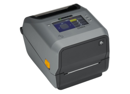 Zebra ZD621d, 8 dots/mm (203 dpi), cutter, linerless, disp., RTC, USB, USB Host, RS232, BT, Ethernet, Wi-Fi, grey