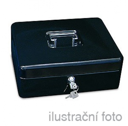 Přenosná pokladna WEDO 300, černá