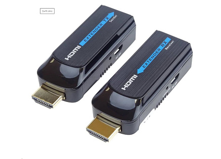 PREMIUMCORD HDMI extender na 50m přes jeden kabel Cat6
