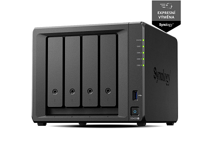 Synology DS425+ DiskStation (4C/CeleronJ4125/2,0-2,7GHz/2GBRAM/4xSATA/2xM.2/2xUSB3.2/1xGbE/1x2,5GbE)