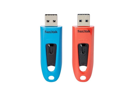SanDisk Flash Disk 64GB Ultra, USB 3.0, 2 Pack