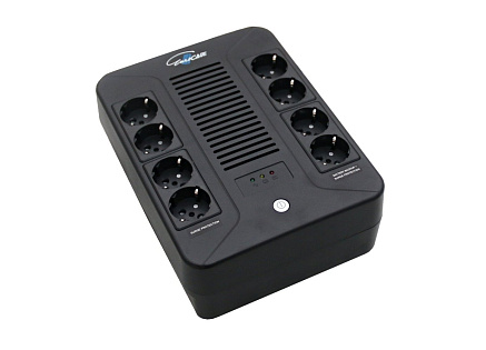 EUROCASE UPS EA200PLUS 1000VA-EVO line interactive (8x zásuvka)