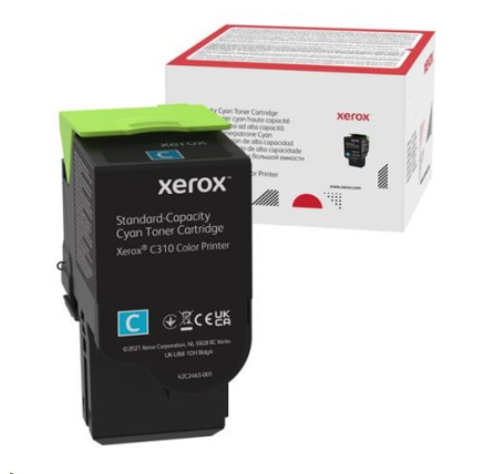 Xerox Cyan Standard-Capacity toner pro C31x (2 000 stran) Xerox Cyan Standard-Capacity toner pro C31x (2 000 stran)